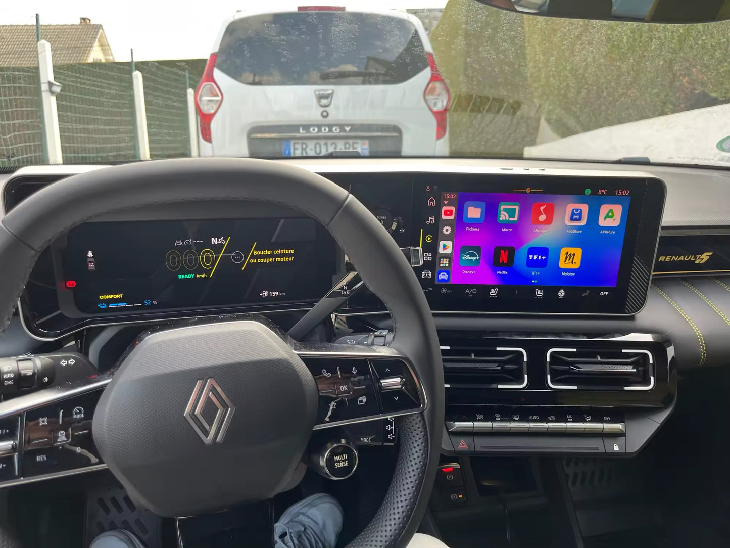 Youtube & Netflix AI-Box für Renault