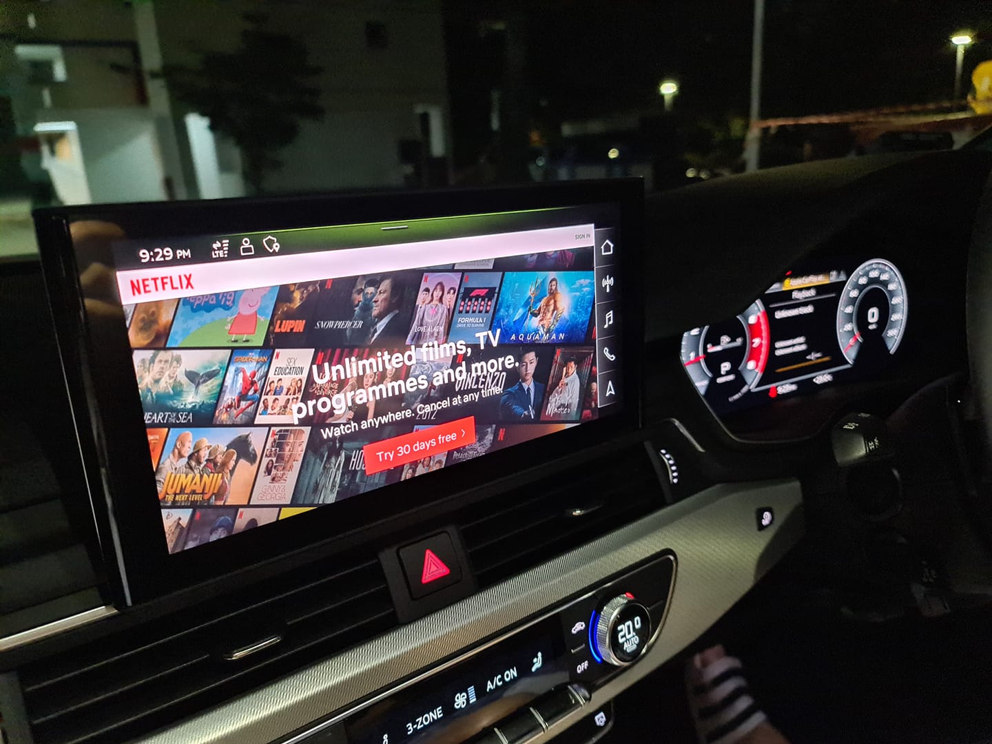 Youtube & Netflix AI-Box für Audi