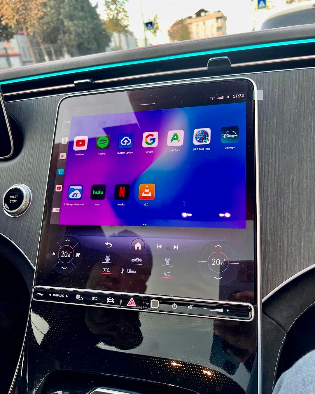 Youtube & Netflix AI-Box für Mercedes